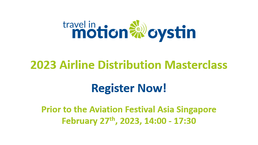 Airline Distribution Masterclass in Singapore